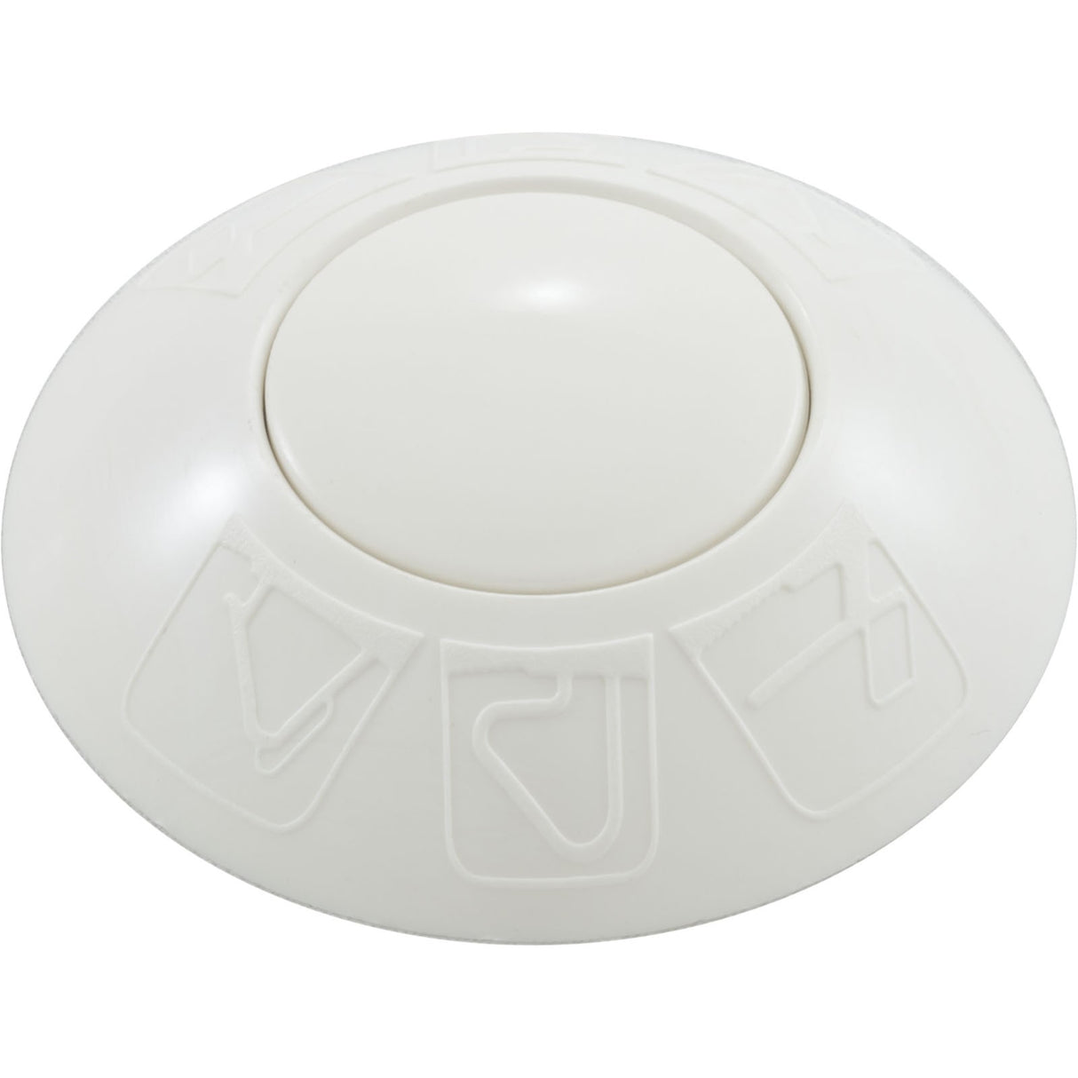 Washer Assembly, Recessed Plastic w/Cover, White : 05-632