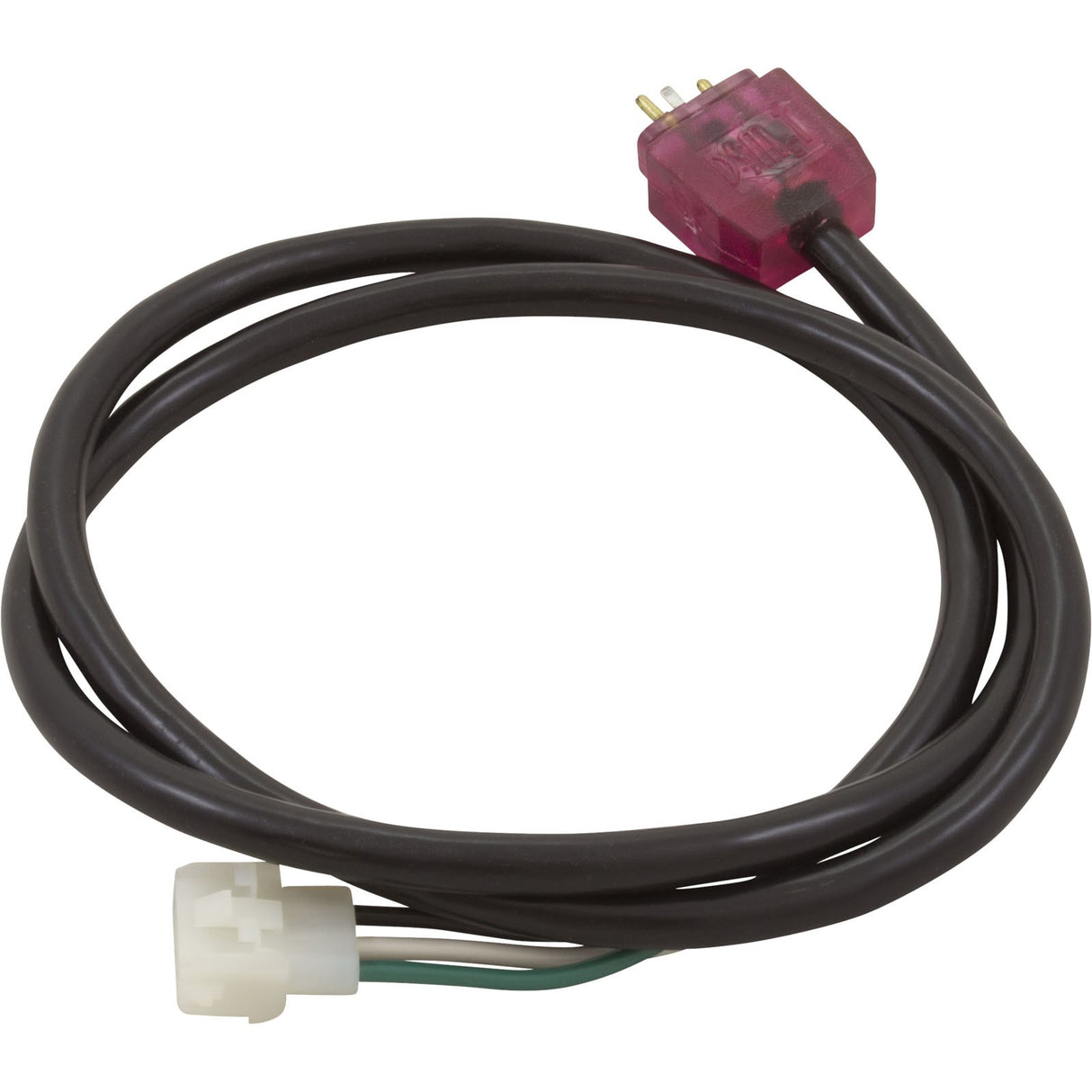 Adpt Cord, H-Q, P2/1spd, Molded/AMP, Univ, 48", 115v/230v, Lighted : 30-1240-L48