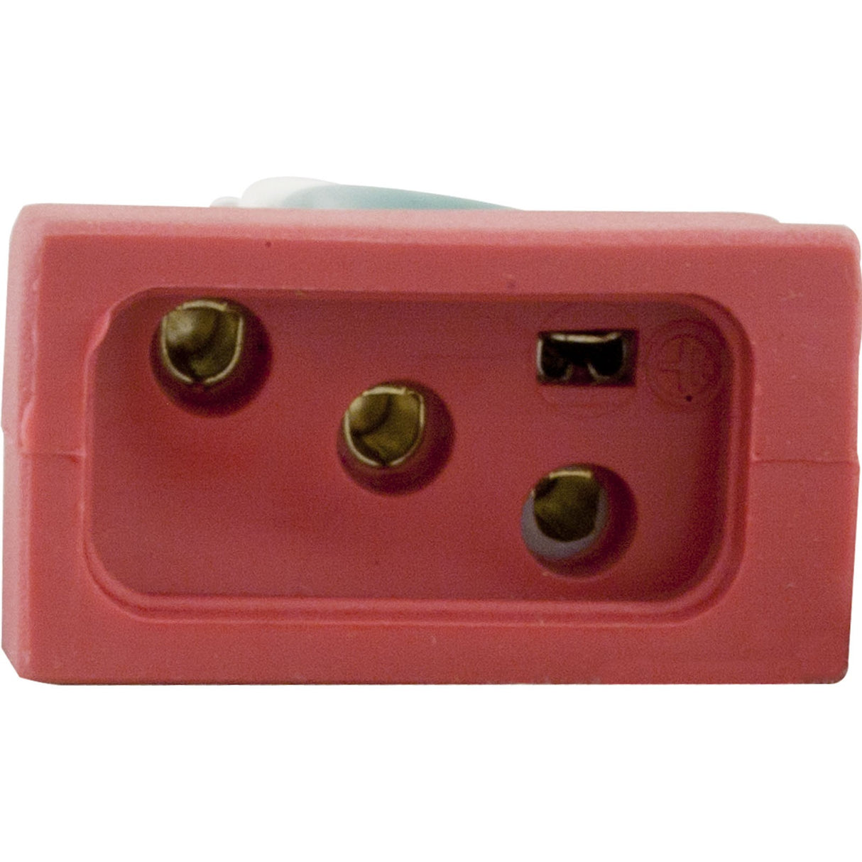 Receptacle, H-Q, Pump 1, 2 Speed, Molded, Red, 14/4 : 09-0022C-A