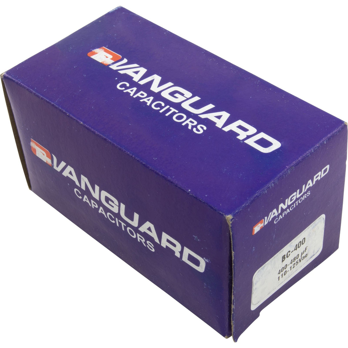 Start Capacitor, 400-480 MFD, 115v, 1-13/16" x 3-3/8" : BC-400