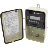 Time Clock, Intermatic PE103, 115v/230v, 4PST, Seasonal, Digital : PE103