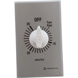 Timer, Intermatic, DPST, Spring Wound, 30min, 20A : FF430M