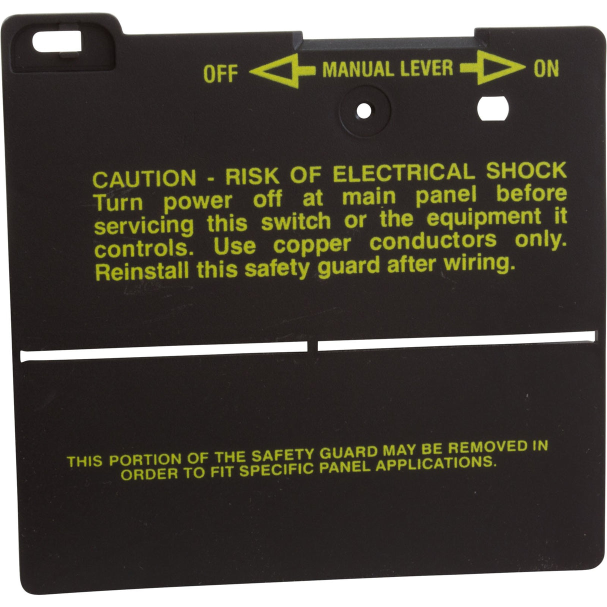 Timer Insulator Protector, Single, Intermatic T100 Series, Blk : 124T2411A-Single