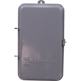 Outdoor Enclosure, Intermatic 3R, 9-3/8"x5-1/2"x3-5/8", Gray : 2T511GA