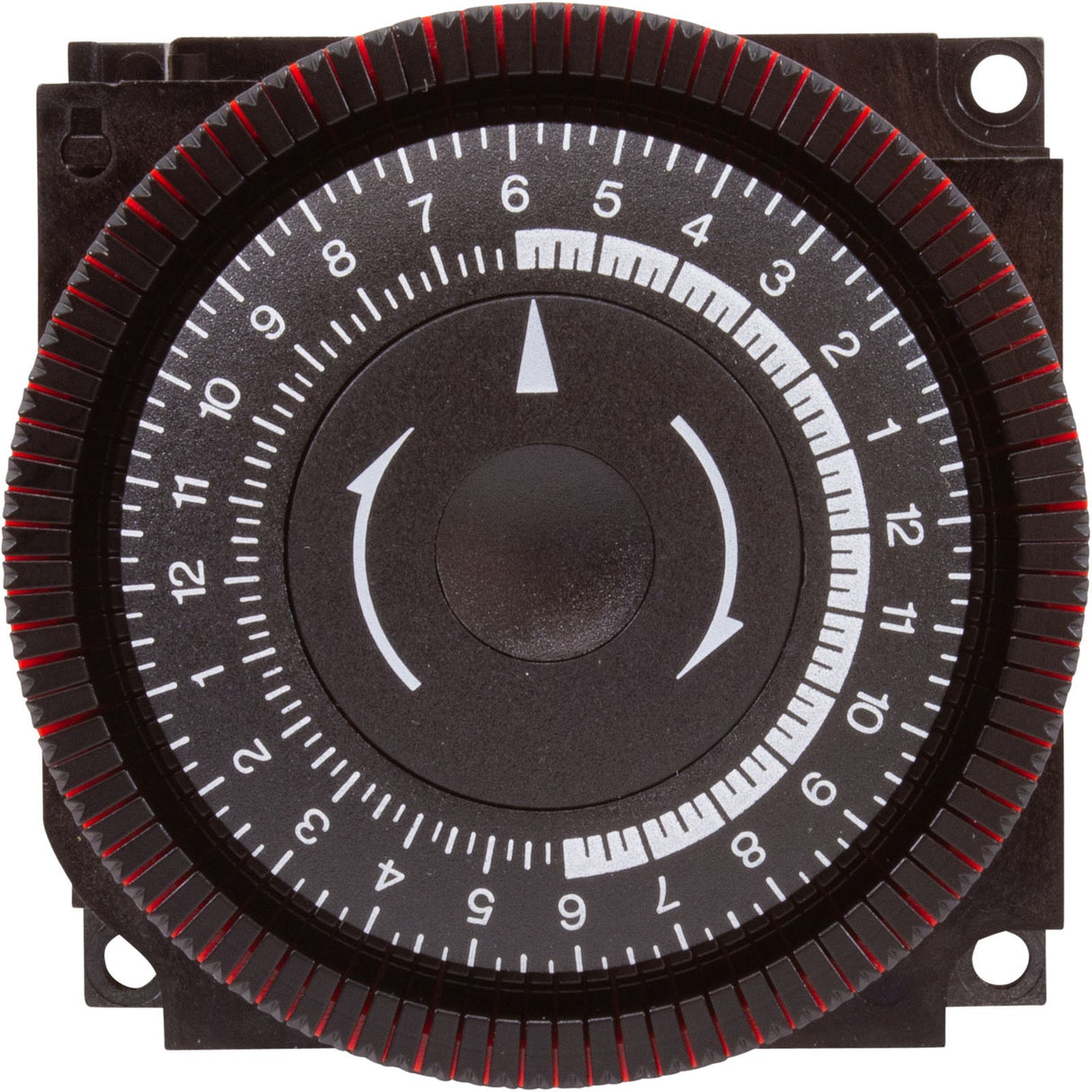 Timer, Diehl, SPST, Panel Mount, 24vac, 24hr : TA4067