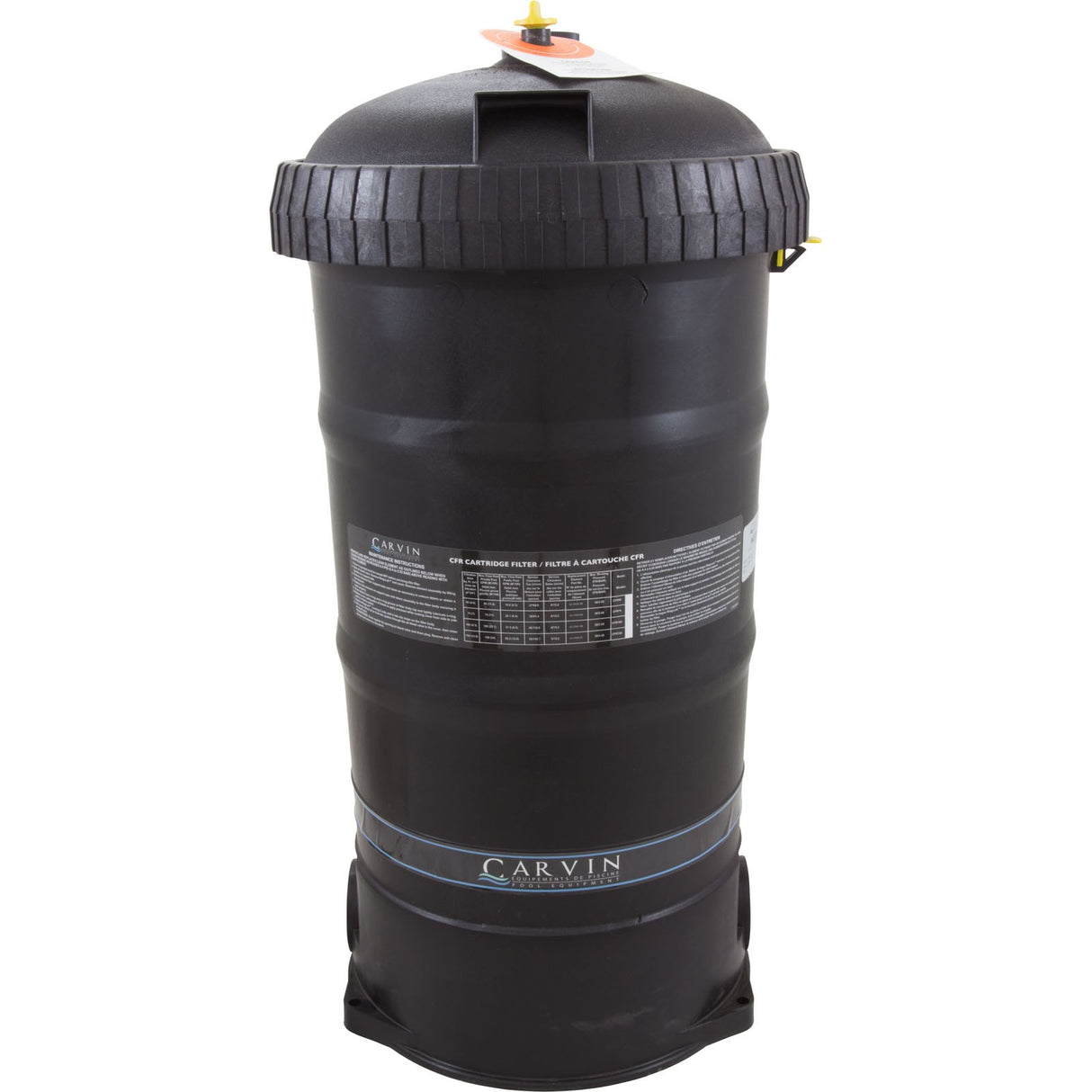 Cartridge Filter, Carvin CFR-100, 100sqft, 100gpm, 2"fpt : 94222536