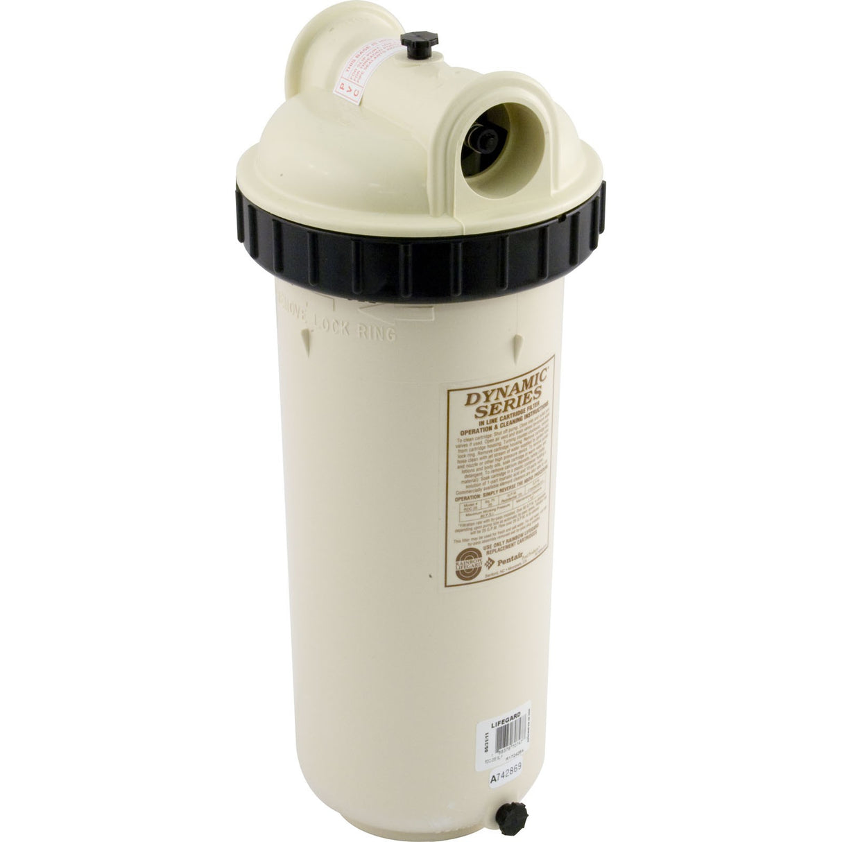 Cartridge Filter, Pentair Rainbow RDC-25, Inline, 1-1/2"s : R172426A