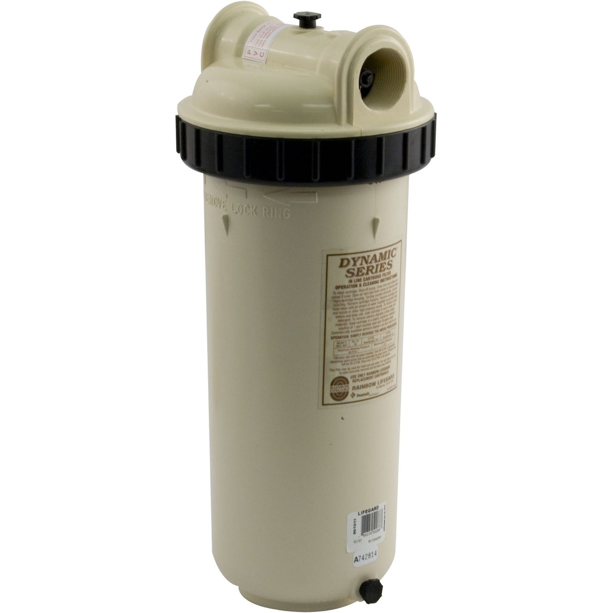 Cartridge Filter, Pentair Rainbow RDC-50, Inline, 1-1/2"fpt : R172425K