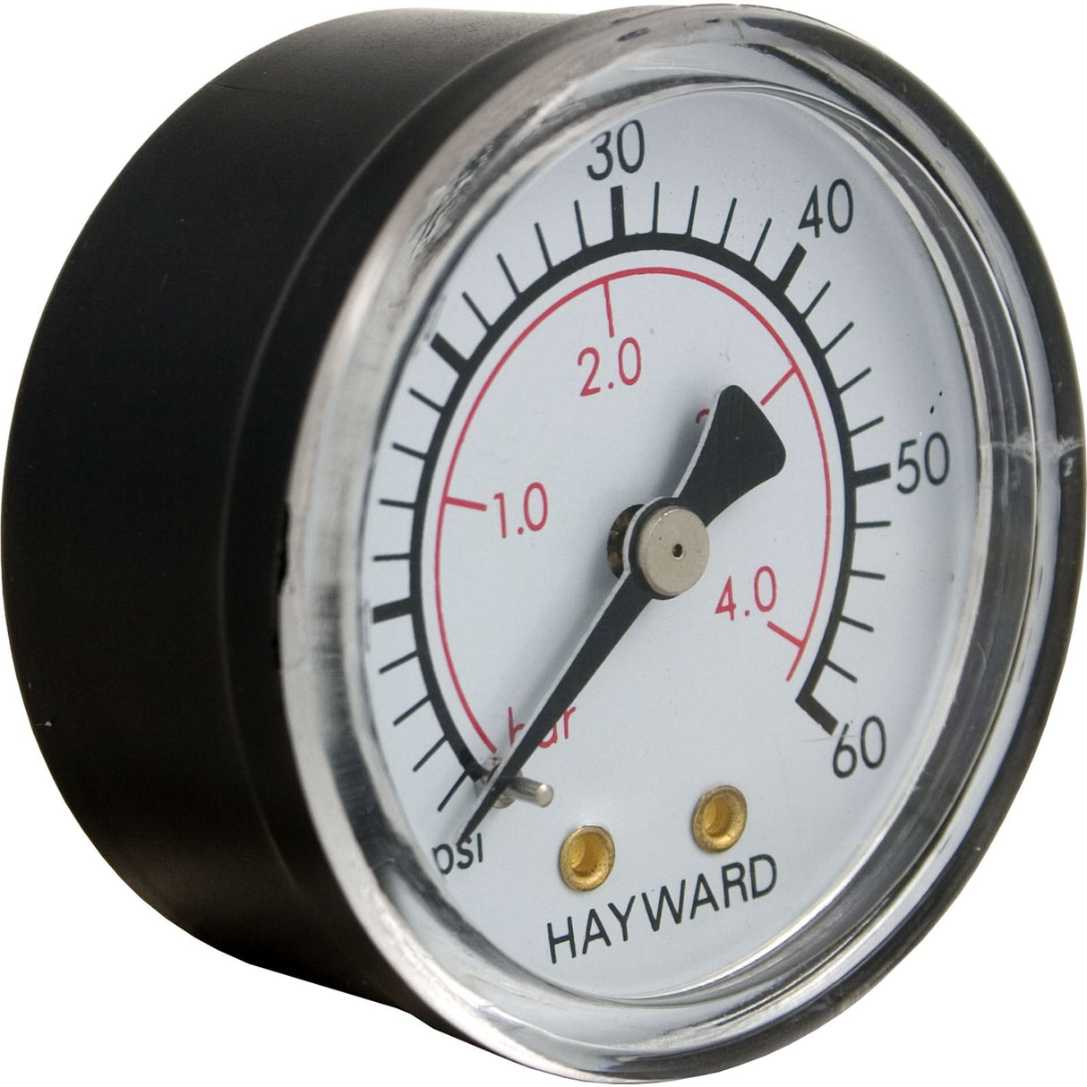 Pressure Gauge, Hayward, 1/4"mpt, 0-60psi, Back Mount : ECX27091