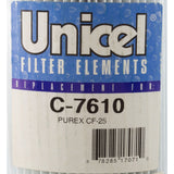 Cartridge, 25sqft, 2-15/16"ob, 2-15/16"ot, 7", 11-1/8", 6oz : C-7610