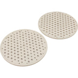 Tube Sheet Set, Hayward Perflex EC65/75, Top & Bottom : ECX11034SET - Hayward - 0610377387965 - PartsForSpas.com