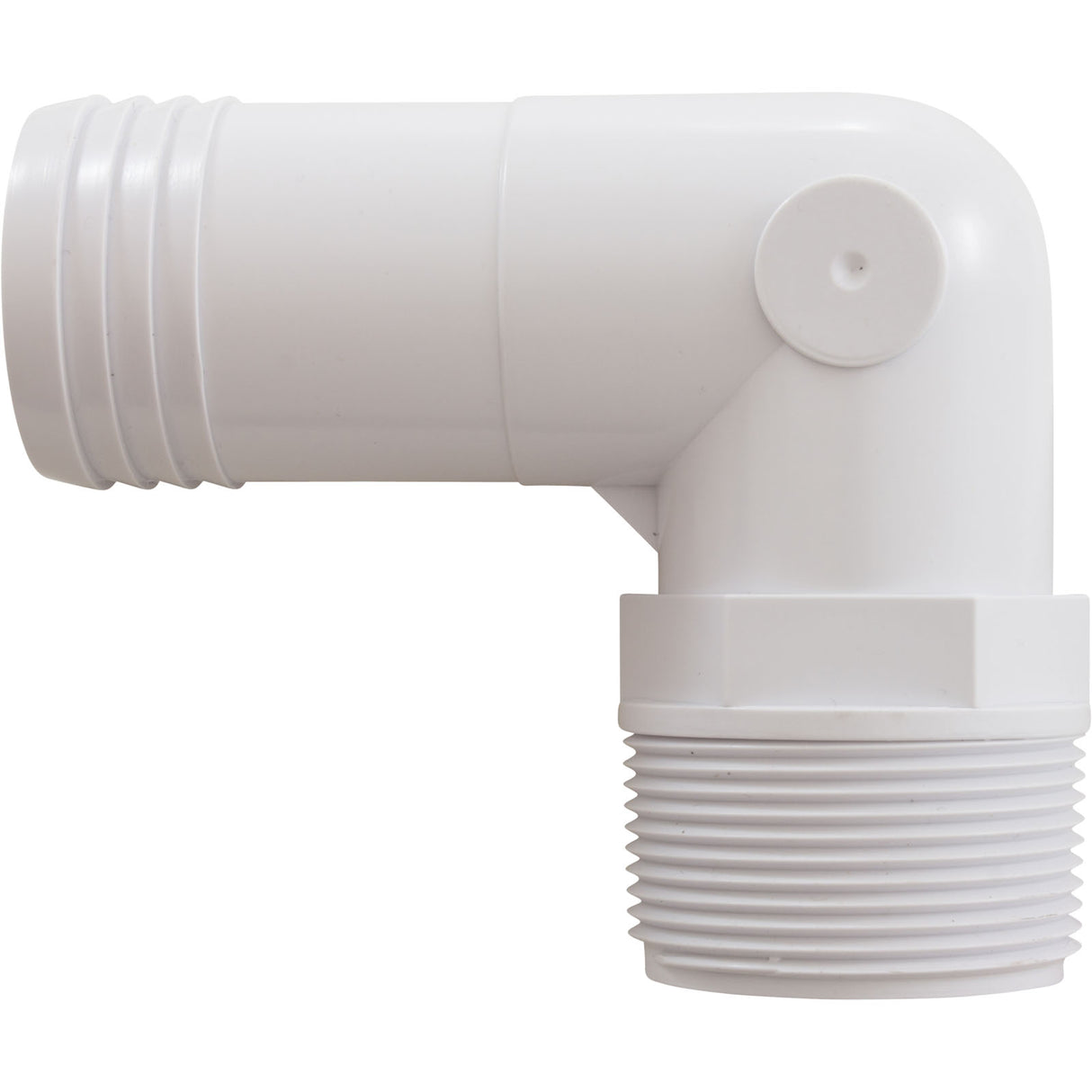 Elbow, Hayward, 1-1/2" Male Pipe Thread x 1-1/2" Barb : SPX1105Z4 - Hayward - 0610377037884 - PartsForSpas.com