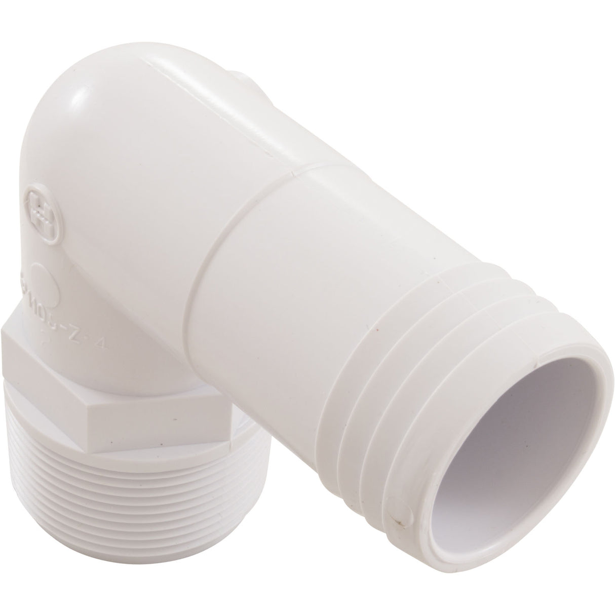 Elbow, Hayward, 1-1/2" Male Pipe Thread x 1-1/2" Barb : SPX1105Z4 - Hayward - 0610377037884 - PartsForSpas.com