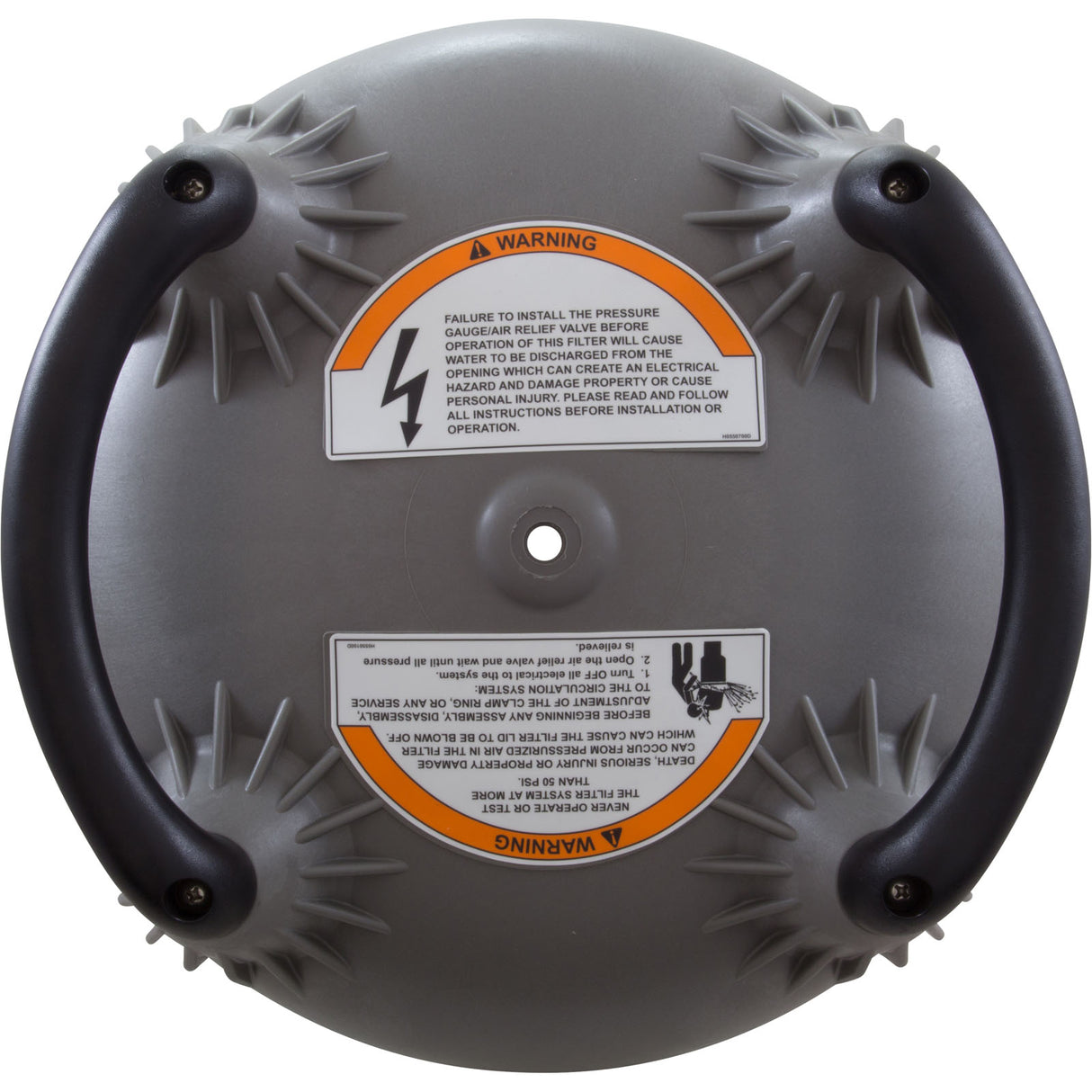 Tank Lid, Zodiac Jandy CL/CV/DEV, 340/460 sqft : R0554700 - Jandy/Laars/Zodiac - 052337024761 - PartsForSpas.com