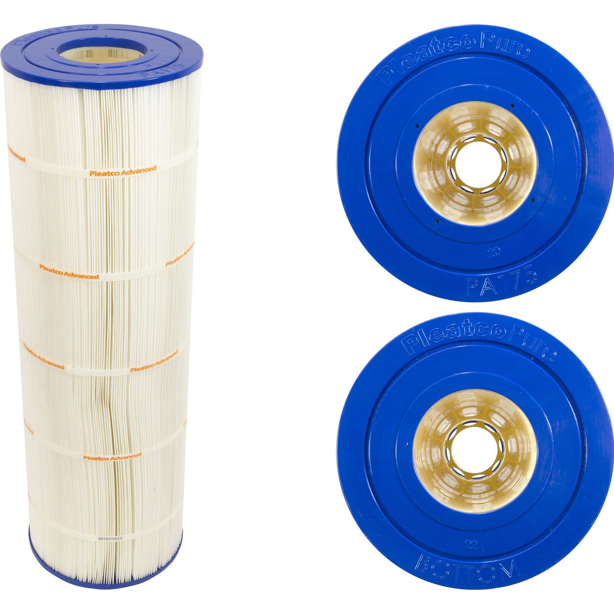 Cartridge, 175sqft, 4"ot, 4"ob, 8-15/16", 28-3/16"L, 4oz : PA175
