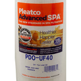 Cartridge, 40sqft, ht, 1-1/4" SAE b, 4-5/8", 14-3/4"L, 3oz : PDO-UF40