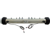 Htr, Flo-Thru, HQ ES/CS8700, M7™, 19.25"x2.25", 230v, 11kW, w/Sen : 26-0054AF-M7-KS