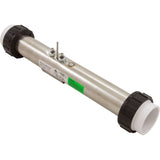 Heater, FloThru, Gecko Series, 2-1/4" x 15", 5.5kw, Slide/VH : 26-0072-15-K