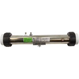 Heater, FloThru, BWG, 15" x 2", 230v, 5.5kW, w/Tailpieces, Gen : 26-0535-7S-K