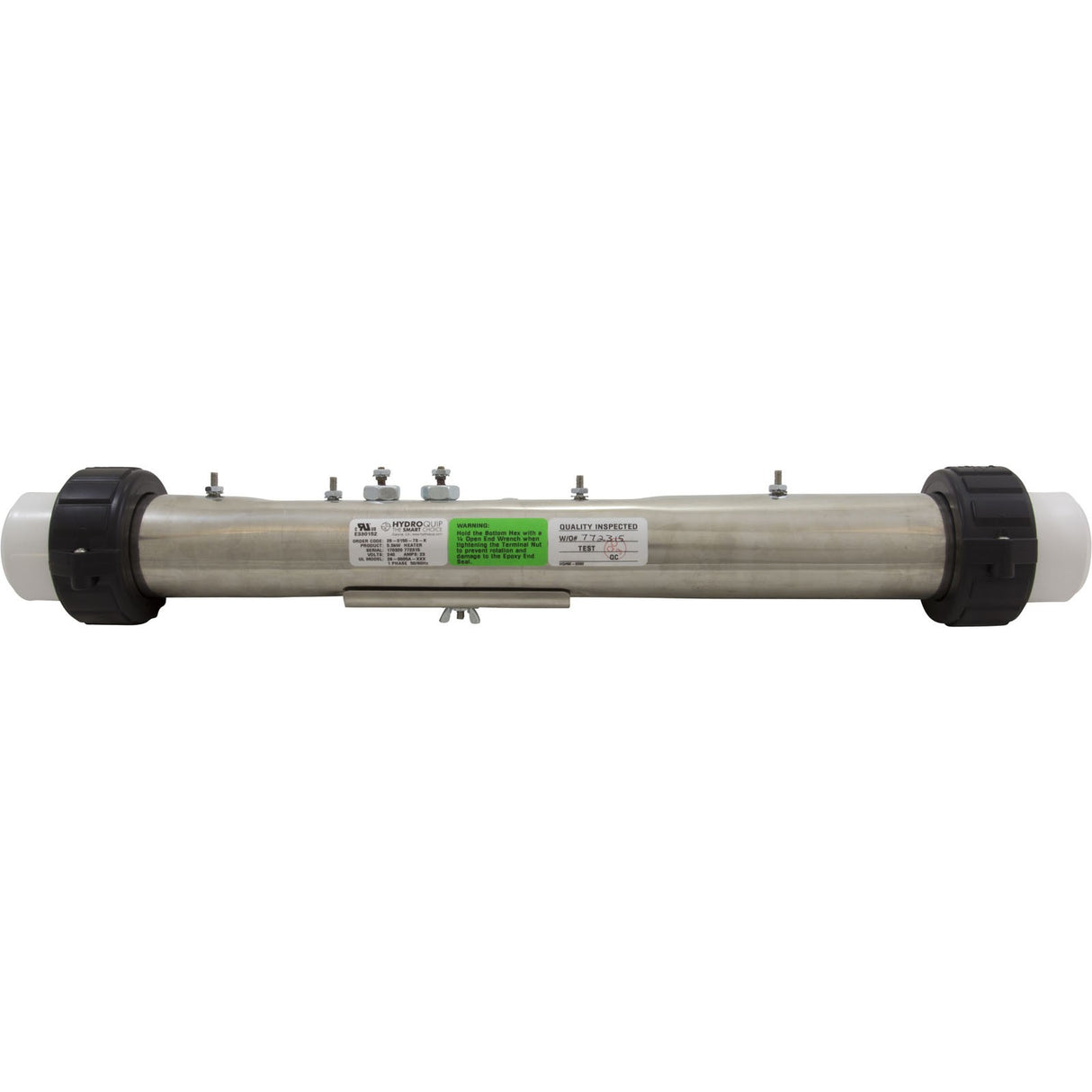 Heater, FloThru, Hercules Repl, 18"x2", 230v, 5.5kW, Gen 2 : 26-0155-7S-K