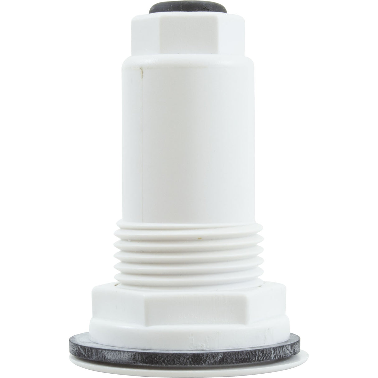 Thru-Wall Drywell Fitting, Len Gordon, White : 990451-000