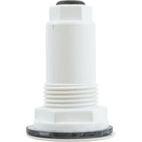 Thru-Wall Drywell Fitting, Len Gordon, White : 990451-000