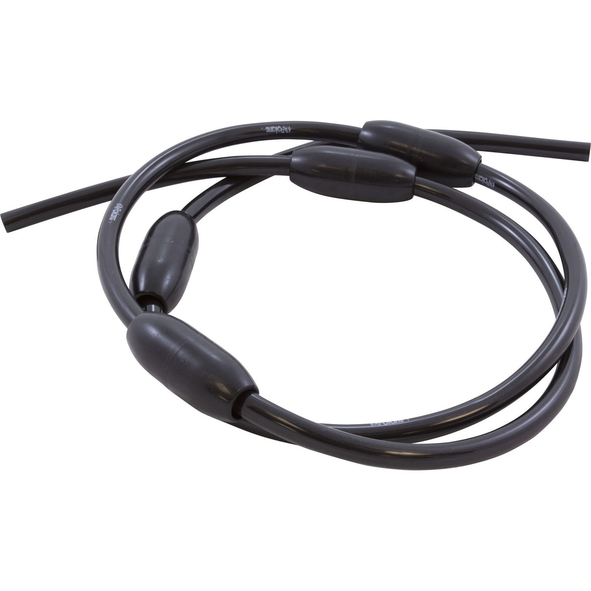 Leader Hose, Zodiac Polaris 180/280/360/380, w/Floats, Black : 9-100-3107