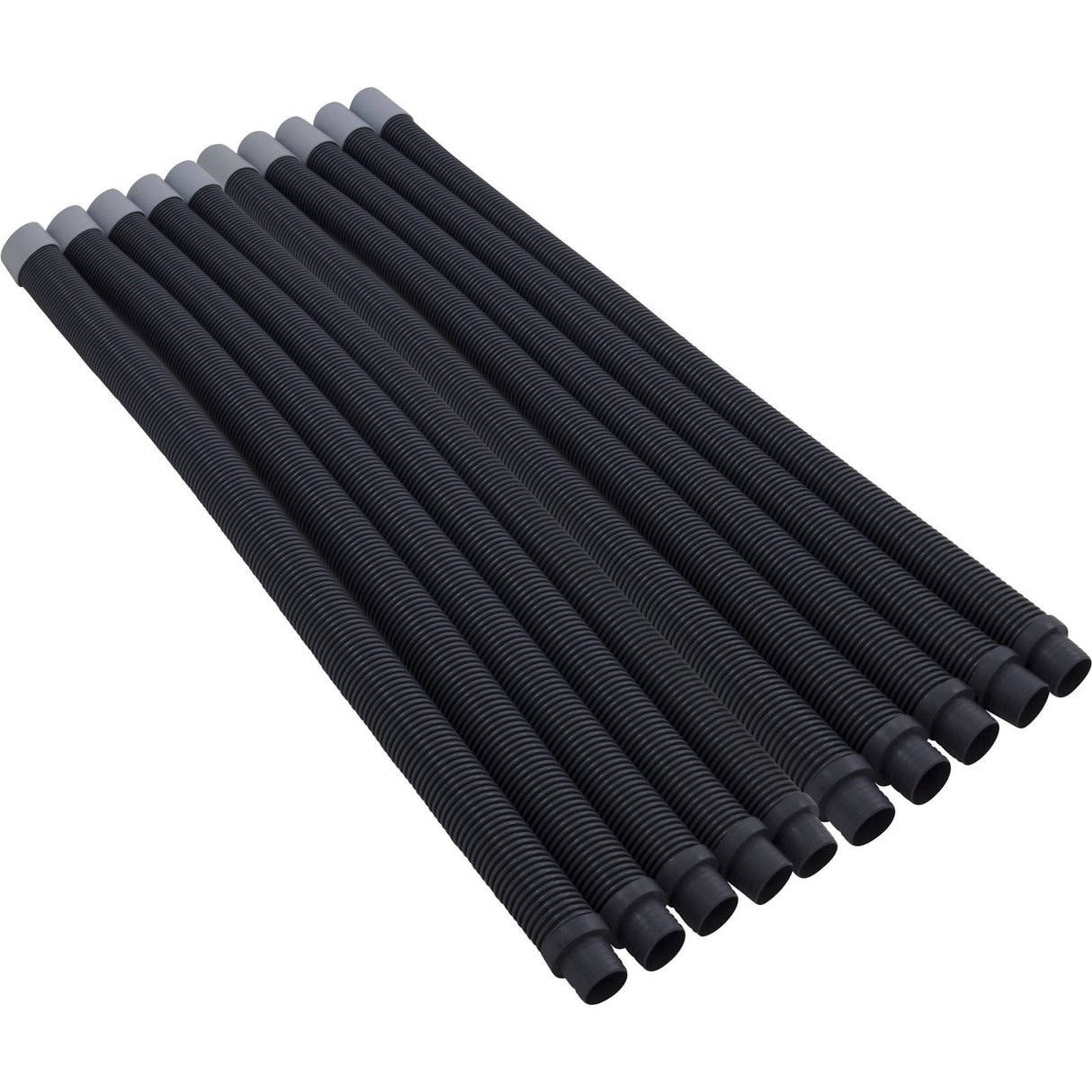Leader Hose, Qty10, The Pool Cleaner™ 2&4-Wheel, Suction, Gray : PVLHP1900GRPK10