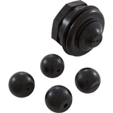 Vinyl Liner Pool Wall Jet Kit Black : 25553-904-000