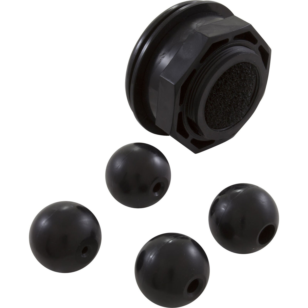 Vinyl Liner Pool Wall Jet Kit Black : 25553-904-000