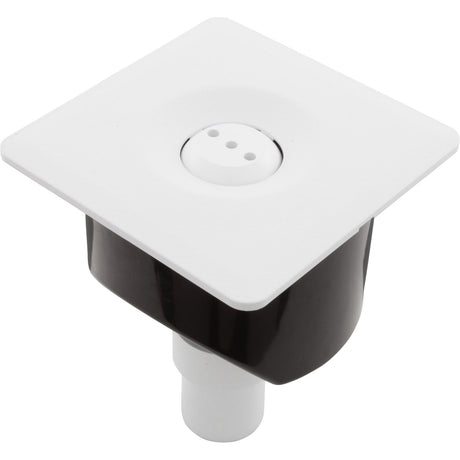 Deck Jet, Multi-Nozzle White, Adjustable, Flangeless, Square : 25598-310-000 - Custom Molded Products - 25598-310-000 - PartsForSpas.com
