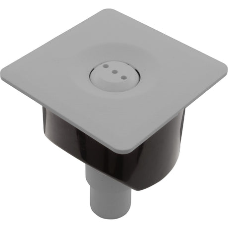 Deck Jet, Multi-Nozzle Gray, Adjustable, Flangeless, Square : 25598-311-000 - Custom Molded Products - 25598-311-000 - PartsForSpas.com