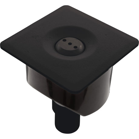 Deck Jet, Multi-Nozzle Black, Adjustable, Flangeless, Squar : 25598-363-000 - Custom Molded Products - 25598-363-000 - PartsForSpas.com