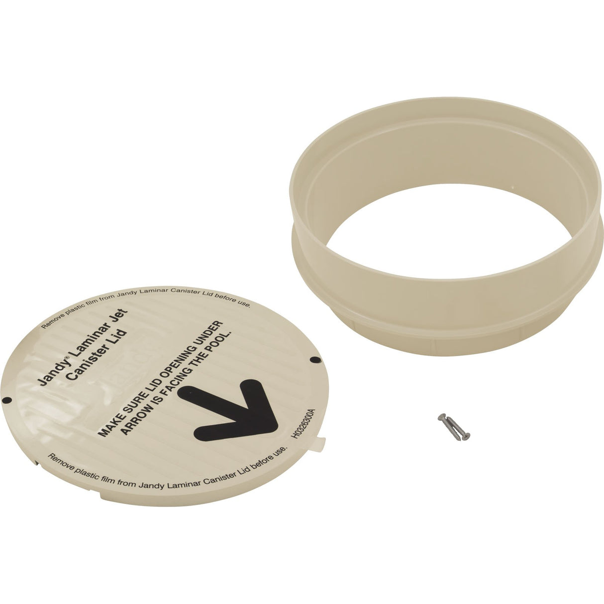 Jandy Pro Series Lid And Collar, Pebble Laminar Jet : JLPBBL