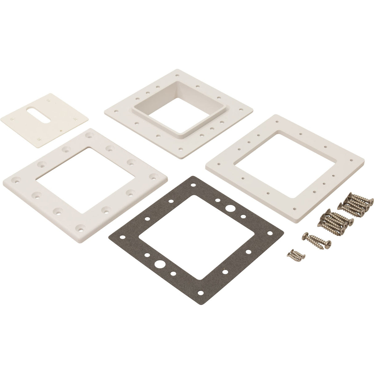 Jandy Pro Series Vinyl Pool Minijet Cap, Screws White : V100