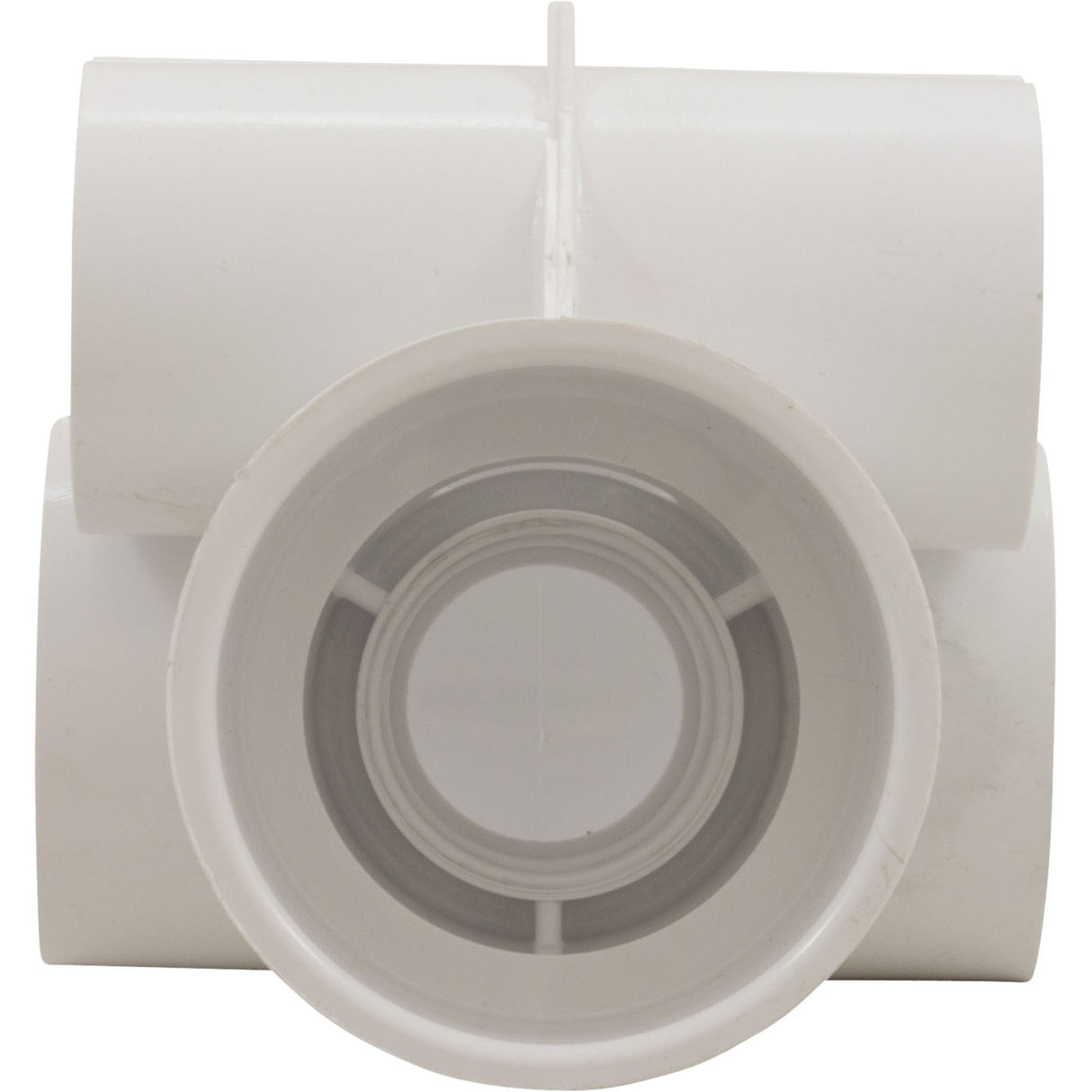 Jet Body Assy, WW Poly Strm Gunite, a1-1/2"s, w2"s, Tee, Wht, Thd : 229-1110