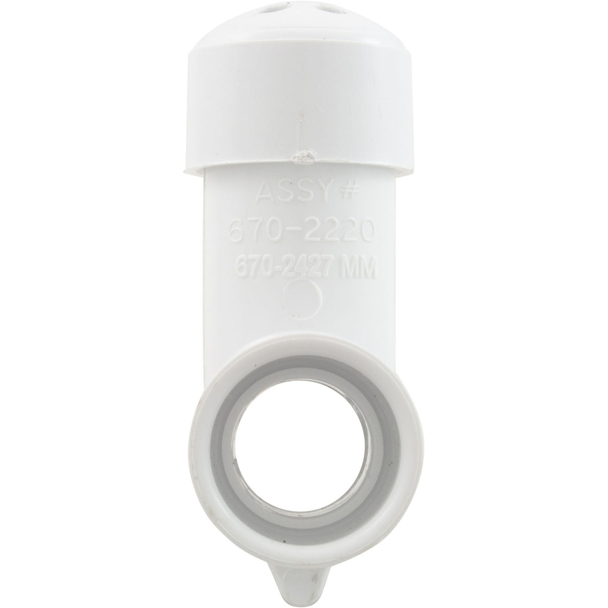 Ww Es 45 Tee Check Valve, 1/2"S, W/Cap, Foam : 670-2220