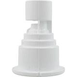 Wall Fitting, WW Poly Storm Gunite, Built-In, Wht, Thread-In : 215-1390