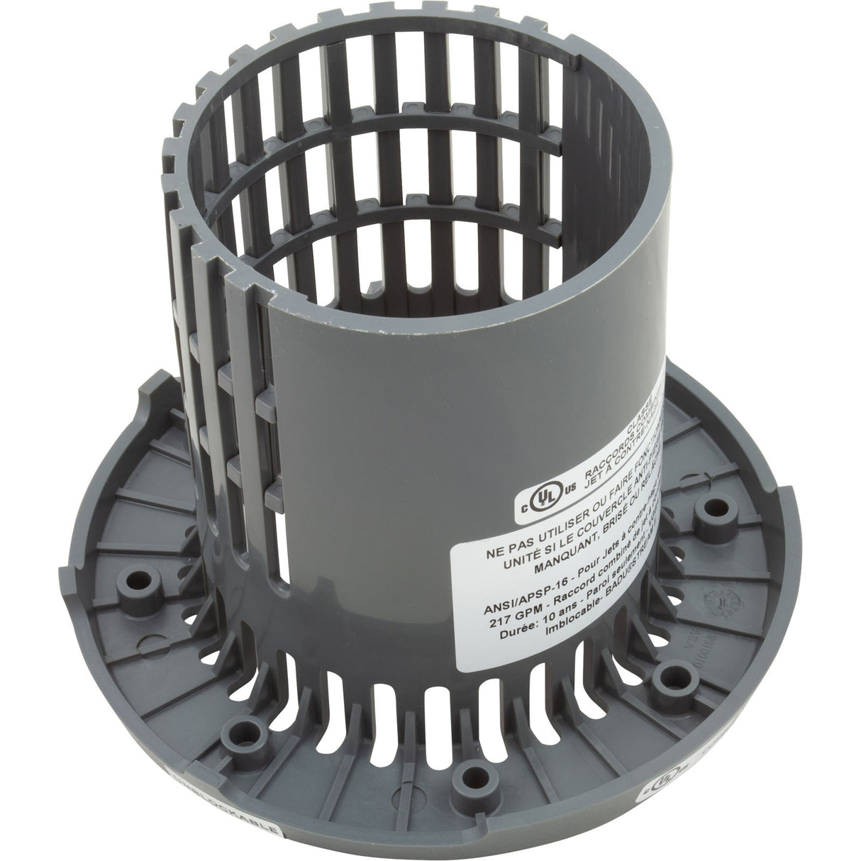 Cover, Speck Badu Stream II Jet, Round, Gray : 2308760004G