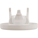 Escutcheon, BWG, One Piece Budget, 324, White : 23345-WH