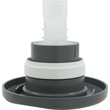 Jet Intl, Jacuzzi PowerPro LX, 5-1/4"fd, Roto, Gry, w/ Ring : 6000-363
