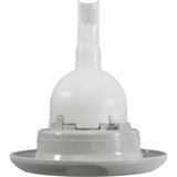 Jet Intl, BWG Cyclone, 5"fd, Roto, Txt Scal, Silver : 94451181
