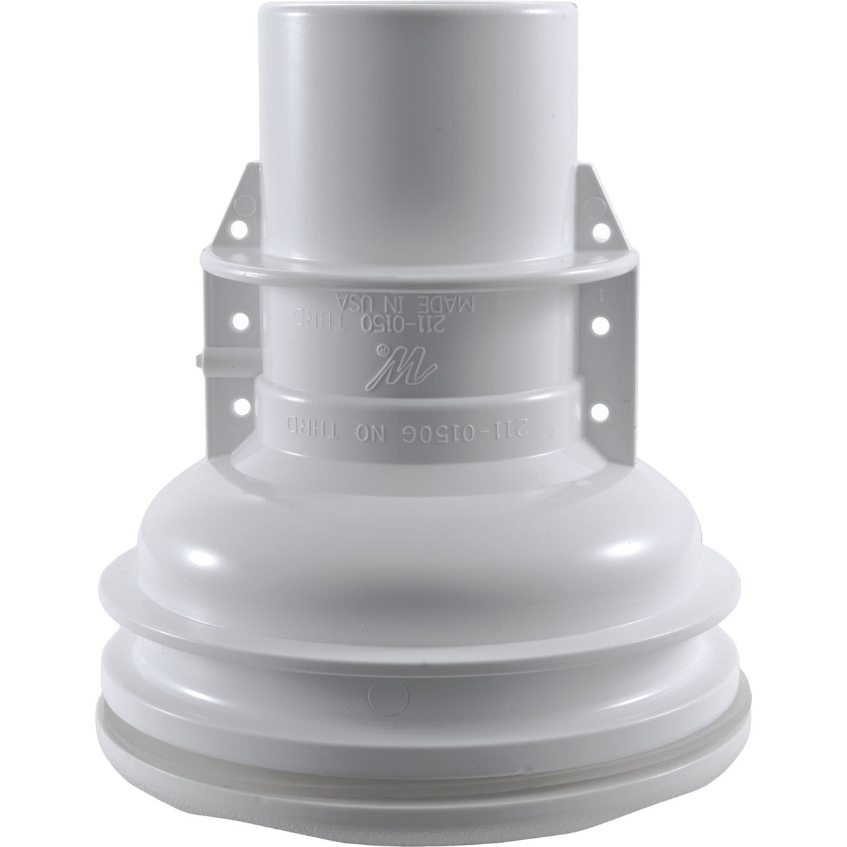 Jet Cmplt, WW Old Faithful, 4-3/4"hs, 175gpm, Scal, Wht, Str Body : 210-3920