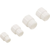 Jet Cmplt, Jac Whirl BMH, 2"hs, Dir, Smth, a1/2"s, w3/4"s, Wht, Kit : HC31940