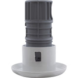 Jet Intl, BWG Luxury, 3-1/2"fd, Roto, Txt Scal, Silver : 950381