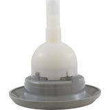 Jet Intl, BWG Cyclone, 5"fd, Mass/Roto, Txt Scal, Gry : 9510WW