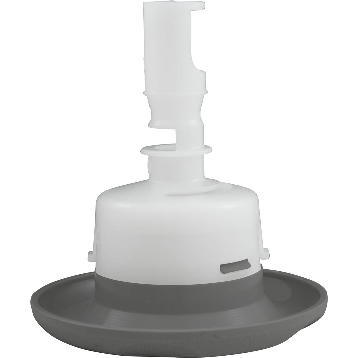 Jet Intl, BWG Cyclone Luxury, 3-1/2"fd, Dir, Txt Scal, Gry : 9844WW