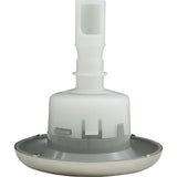 Jet Intl, BWG Cyclone Lux, 3-1/2"fd, Roto, Smth, SS/Gry : 940133WW