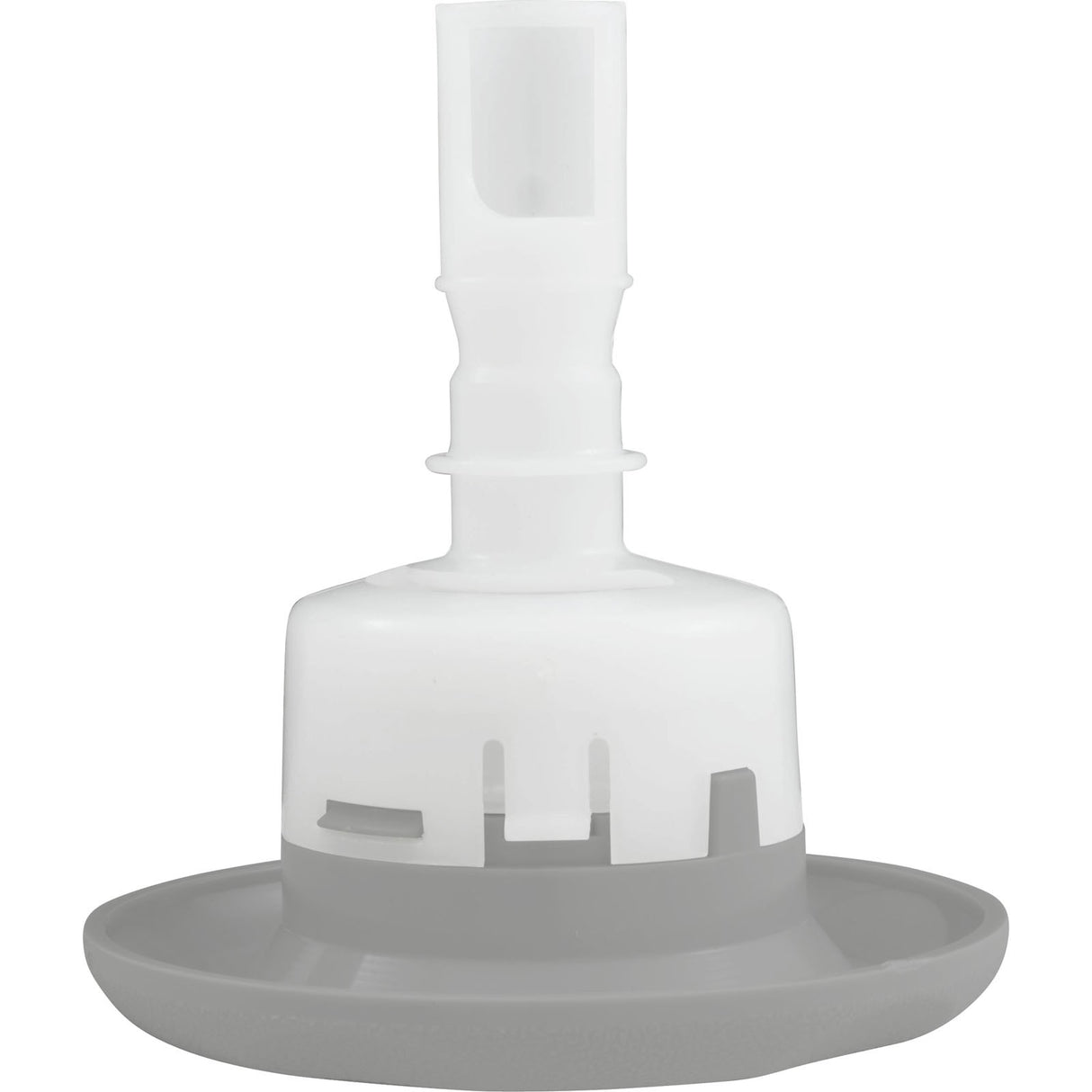 Jet Intl, BWG Cyclone Lux, 3-1/2"fd, Roto, Txt Scal, Gry : 9846WW