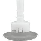 Jet Intl, BWG Cyclone Lux, 3-1/2"fd, Roto, Txt Scal, Gry : 9846WW